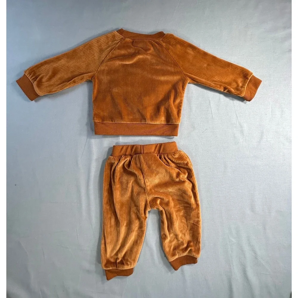 Mick Mack Baby two‎ piece Leopard Cat outfit 3-6 months
